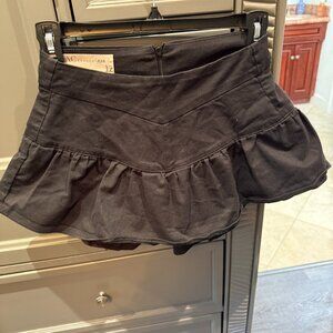 Black AC Rendon Girl's Skirt / Skort Size 12, Good Condition